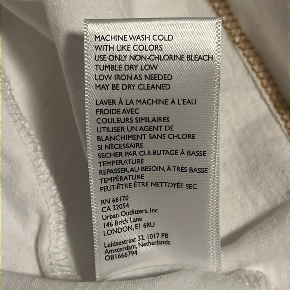 Free People Victoria Low-Back Maxi Dress White Ivory Size Large - Picture 12 of 12